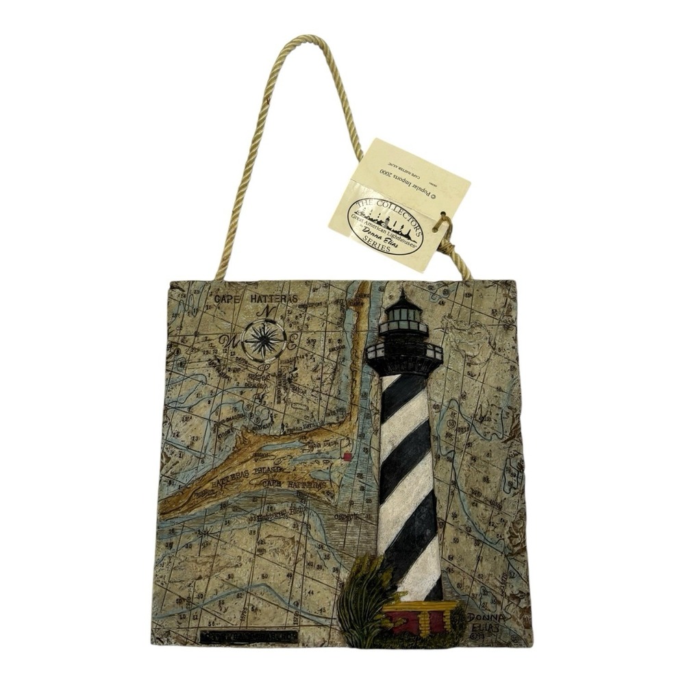 Donna Elias Lighthouse Tile Cape Hatteras NC‎ Great American Lighthouses